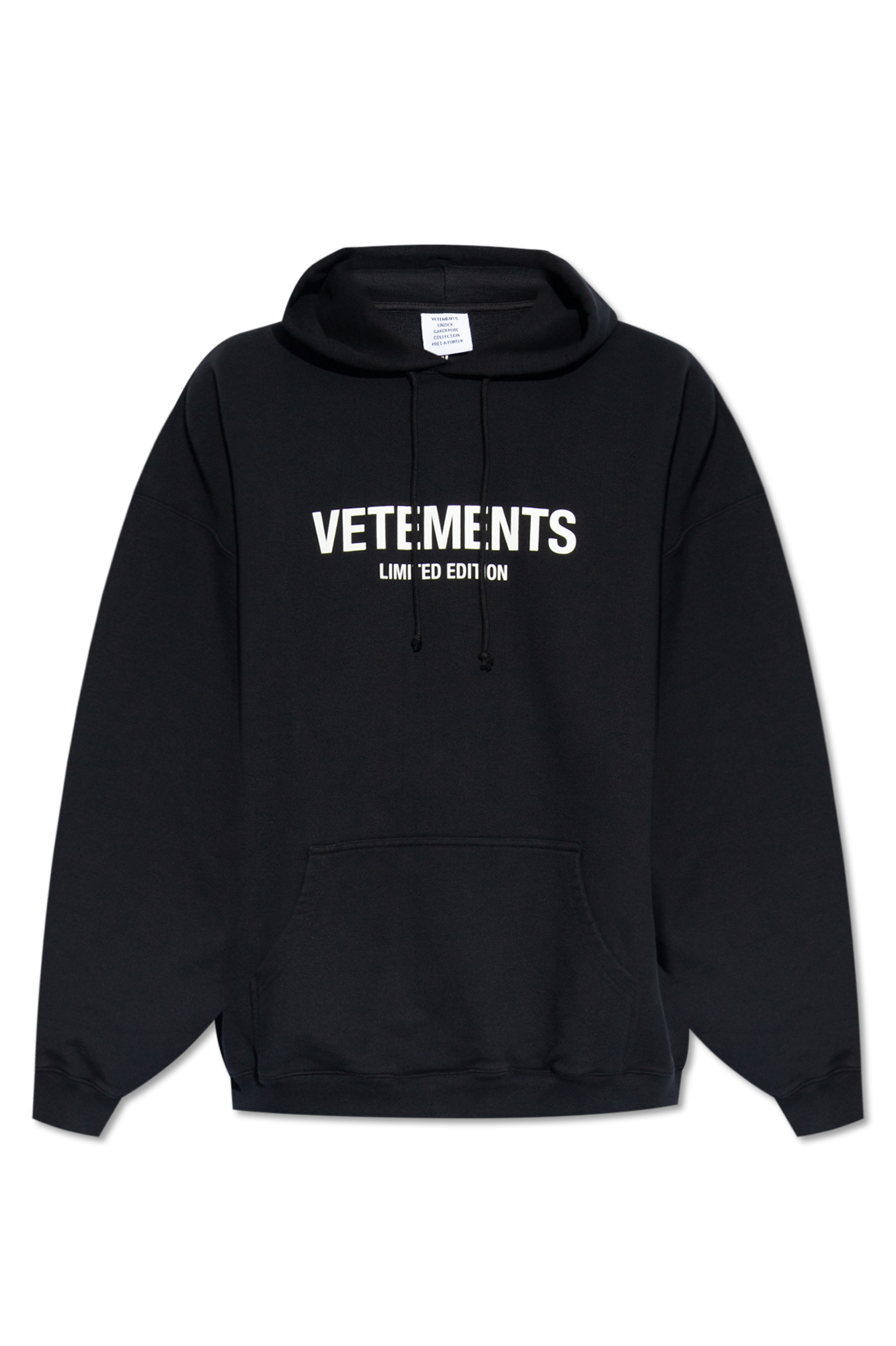 White vetements hot sale hoodie